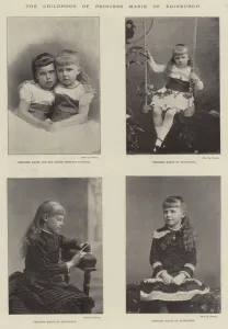 The Childhood of Princess Marie of Edinburgh (engraving) The Childhood of Princess Marie of Edinburgh (engraving)
