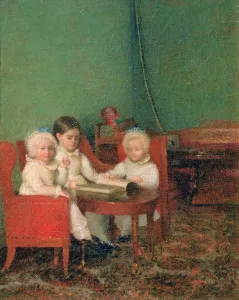 Children in an Interior, 1800-10 (oil on canvas) Children in an Interior, 1800-10 (oil on canvas)