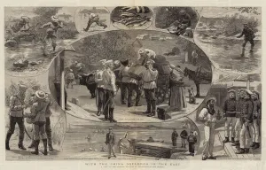With the China Squadron in the East (engraving) With the China Squadron in the East (engraving)