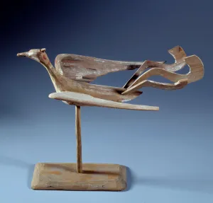 Chinese art: statuette of phenix (or phoenix). Han period (3rd BC-3rd AD) Paris Chinese art: statuette of phenix (or phoenix). Han period (3rd BC-3rd AD) Paris
