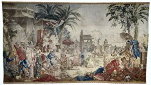 The Chinese Market, Manufacture Royale de Beauvais, 1767-69 (wool and silk) The Chinese Market, Manufacture Royale de Beauvais, 1767-69 (wool and silk)
