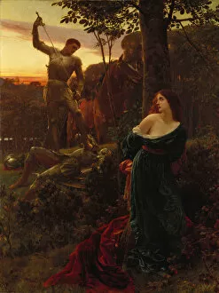 Arthurian Romance Gallery: Chivalry, 1885 (oil on canvas)