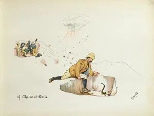 A Choice of Evils, from The Leaguer of Ladysmith, 1900 (colour litho) A Choice of Evils, from The Leaguer of Ladysmith, 1900 (colour litho)