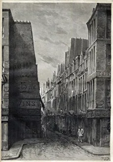 Cholera epidemic in Paris - Epidemia de Cholera in Paris - rue sainte Marguerite Cholera epidemic in Paris - Epidemia de Cholera in Paris - rue sainte Marguerite
