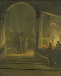 Christ before Caiaphas, 1700-27 (oil on canvas) Christ before Caiaphas, 1700-27 (oil on canvas)