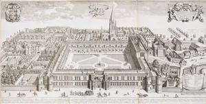 Christ Church College, Oxford, from Oxonia Illustrated Christ Church College, Oxford, from Oxonia Illustrated