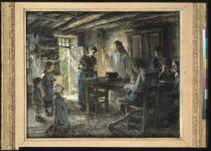 Christ with the Meek, 1903-04 (pastel on paper) Christ with the Meek, 1903-04 (pastel on paper)