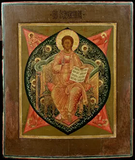 Images Dated 6th November 2006: Christ Pantocrator (tempera on panel)