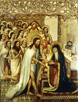 Christ presenting the Redeemed of the Old Testament to his Mother Christ presenting the Redeemed of the Old Testament to his Mother