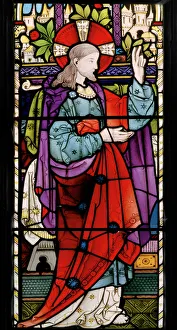 Christ Raising Jairus's Daughter, 1866 (stained glass) Christ Raising Jairus's Daughter, 1866 (stained glass)