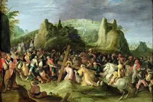 Christ on the Road to Calvary (oil on canvas) Christ on the Road to Calvary (oil on canvas)