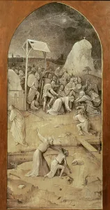 Christ on the Road to Calvary, from the Temptation of St Christ on the Road to Calvary, from the Temptation of St
