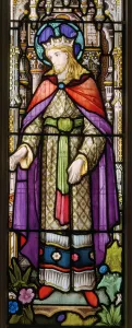 Christ, detail from The Wise and Foolish Virgins, c.1868 (stained glass) Christ, detail from The Wise and Foolish Virgins, c.1868 (stained glass)