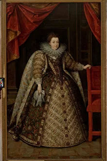 Hairs Gallery: Christine of Savoy, Princess of Piedmont (1606-1663), 1606-63 (oil on canvas)