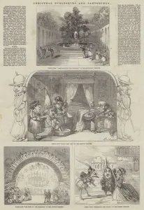 Christmas Burlesques and Pantomimes (engraving) Christmas Burlesques and Pantomimes (engraving)