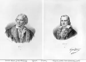Christoph Willibald von Gluck (1714-87) and Andre Ernest Modeste Gretry (1741-1813) Christoph Willibald von Gluck (1714-87) and Andre Ernest Modeste Gretry (1741-1813)
