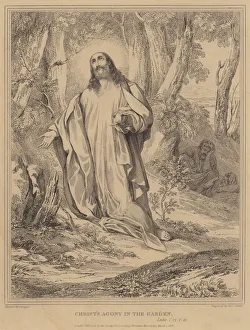 Christ's Agony in the Garden, Luke (engraving) Christ's Agony in the Garden, Luke (engraving)