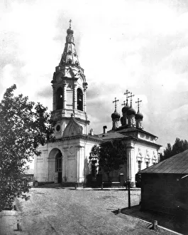 Church of the Annunciation on the Banks, near Plyushchikha, Moscow (b/w photo) Church of the Annunciation on the Banks, near Plyushchikha, Moscow (b/w photo)