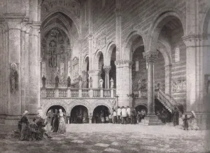 The church of San Zeno, Bibbys Annual, 1916-1917 (litho) The church of San Zeno, Bibbys Annual, 1916-1917 (litho)