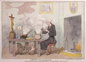 Cincinnatus in Retirement, published by E. D'Archery in 1782 (hand-coloured etching) Cincinnatus in Retirement, published by E. D'Archery in 1782 (hand-coloured etching)
