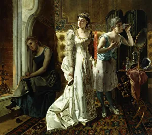 Cinderella and her Wicked Sisters, 1892 (oil on canvas) Cinderella and her Wicked Sisters, 1892 (oil on canvas)