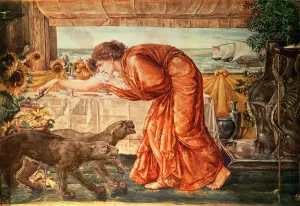 Circe Pouring Poison into a Vase and Awaiting the Arrival of Ulysses, 1863-69 (w/c Circe Pouring Poison into a Vase and Awaiting the Arrival of Ulysses, 1863-69 (w/c