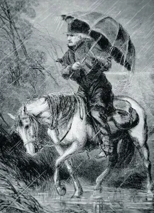 The Circuit Rider, illustration from Harper's Weekly The Circuit Rider, illustration from Harper's Weekly