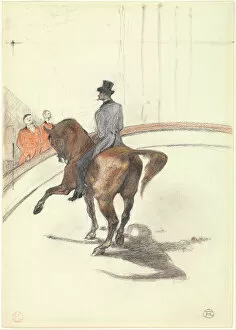 Fin De Siecle Gallery: At the Circus: The Spanish Walk, 1899 (graphite, coloured pastel and charcoal