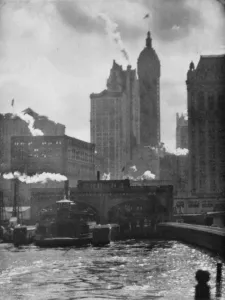 Photo Secession Gallery: The city of ambition, 1910 (photogravure)