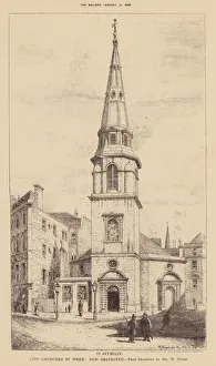City Churches by Wren, now destroyed (engraving) City Churches by Wren, now destroyed (engraving)