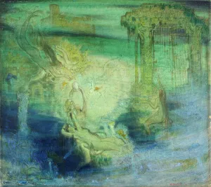 City of the Golden Gates (study) 1919 (w/c on paper) City of the Golden Gates (study) 1919 (w/c on paper)