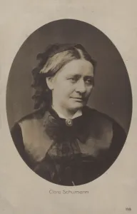 Clara Schumann, German pianist and composer (b/w photo) Clara Schumann, German pianist and composer (b/w photo)