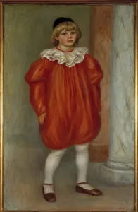 Claude Renoir en clown Painting by Pierre Auguste Renoir (1841-1919) 1909 Sun Claude Renoir en clown Painting by Pierre Auguste Renoir (1841-1919) 1909 Sun