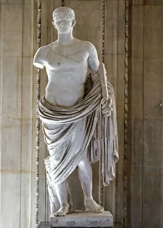 Tsarina Gallery: Claudius, roman emperor, 1st century (sculpture)