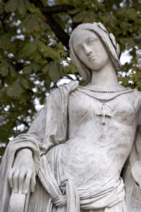Clemence Isaure, 1848 (stone) Clemence Isaure, 1848 (stone)