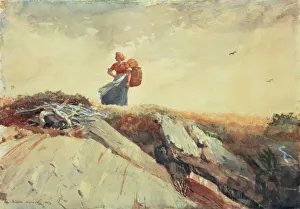 Down the Cliff, 1883 (w/c, gouache and pencil on paper) Down the Cliff, 1883 (w/c, gouache and pencil on paper)