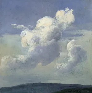 Cloud Study, 1832 (oil on paper laid down on card) Cloud Study, 1832 (oil on paper laid down on card)