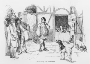 Coaching: Doctor Swift and Bolingbroke (litho) Coaching: Doctor Swift and Bolingbroke (litho)