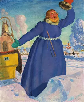 Sledding Gallery: The Coachman, 1923 (oil on canvas)
