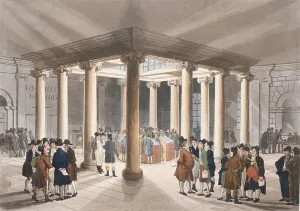 The Coal Exchange, Lower Thames Street from Ackermann's Microcosm of London The Coal Exchange, Lower Thames Street from Ackermann's Microcosm of London