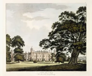 Cobham Hall in Kent, 1800 (hand-coloured aquatint) Cobham Hall in Kent, 1800 (hand-coloured aquatint)