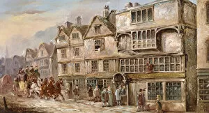 Images Dated 13th March 2012: The Cock Tavern, Bishopsgate Street, London, (oil on canvas)