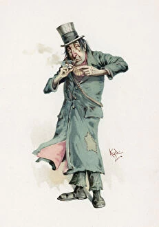 Peddler Gallery: Codlin, illustration from Character Sketches from Charles Dickens, c.1890 (colour litho)