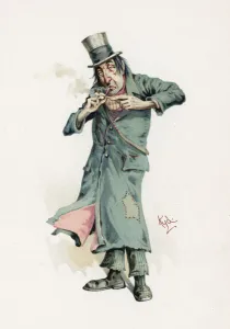 Peddler Gallery: Codlin, illustration from Character Sketches from Charles Dickens, c.1890 (colour litho)