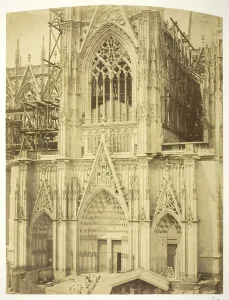 Cologne Cathedral, South Transept, 1854 (albumen print) Cologne Cathedral, South Transept, 1854 (albumen print)