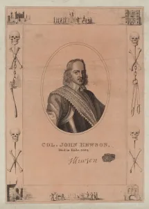 Colonel John Hewson, died in Exile, 1662 (engraving) Colonel John Hewson, died in Exile, 1662 (engraving)