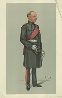 Colonel Vesey Dawson (colour litho)