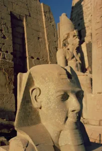 Colossal head of Ramesses II (1298-32 BC) New Kingdom (photo) Colossal head of Ramesses II (1298-32 BC) New Kingdom (photo)