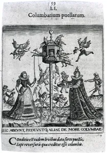 Columbarium puellarum from Proscenium vitae humanae Sive Emblematum secularium' Columbarium puellarum from Proscenium vitae humanae Sive Emblematum secularium'