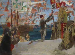 Columbus in the New World, 1906 (oil on canvas) Columbus in the New World, 1906 (oil on canvas)